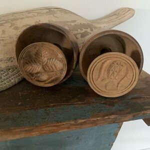 Authentic old butter molds